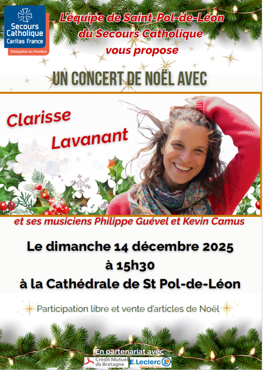 Secours Catholique - Concert de Noël